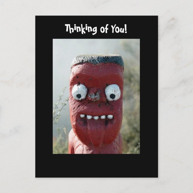 Postal ¡Di Ahhh, piensa en ti! (Anverso)