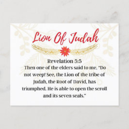 Postal Día 14. Nombres de Jesús |León De Judá Adentro