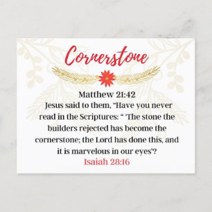 Postal Día 18. Nombres de Jesús   Avance de Cornerstone