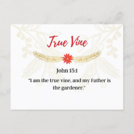 Postal Día 20 | Nombres de Jesús | Verdadero Vine Advent