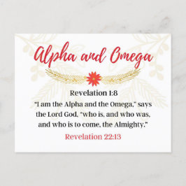 Postal Día 25 | Nombres De Jesús Alfa Y Advenimiento De O