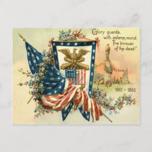 Postal Día conmemorativo del águila de la guerra civil co