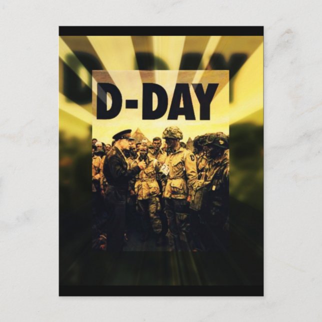 Postal Día D 65 Aniversario 6 de junio de 2009 (Anverso)