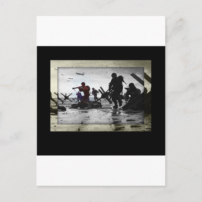 Postal Día D 65 Aniversario 6 de junio de 2009 (Anverso)