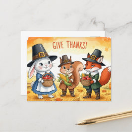 Postal Día de Acción de Gracias