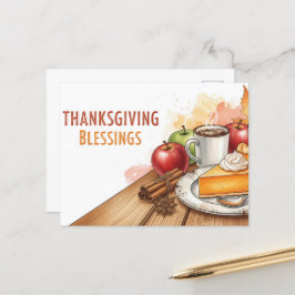 Postal Día de Acción de Gracias