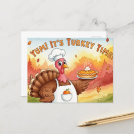 Postal Día de Acción de Gracias