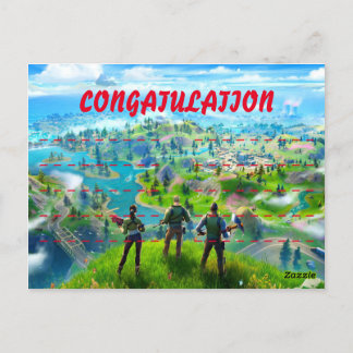 Postal Día de Acción de Gracias Fornite