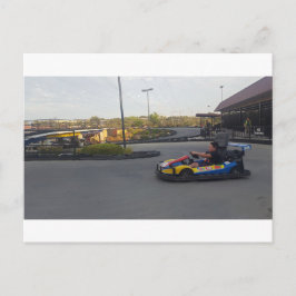 Postal Día de diversión familiar en Go-Kart