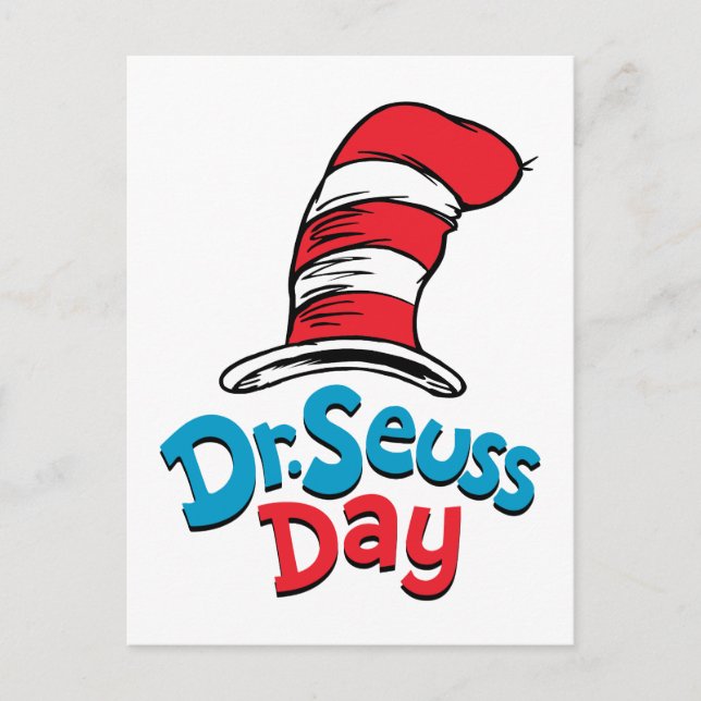 Postal Día de Dr. Seuss (Anverso)