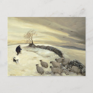 Postal Día de invierno brillante