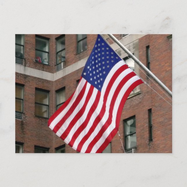 Postal día de la bandera (Anverso)