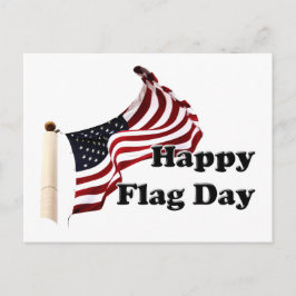 Postal Día de la Bandera de los Estados Unidos de América