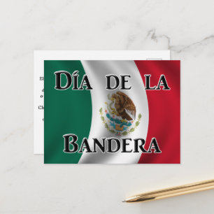 Postal Día de la Bandera (Día de la Bandera Mexicana)