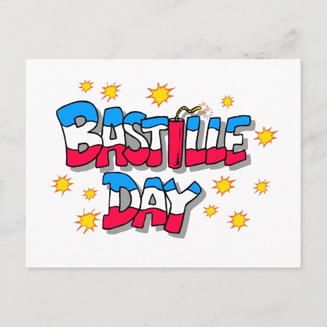 Postal Día de la Bastilla (Anverso)