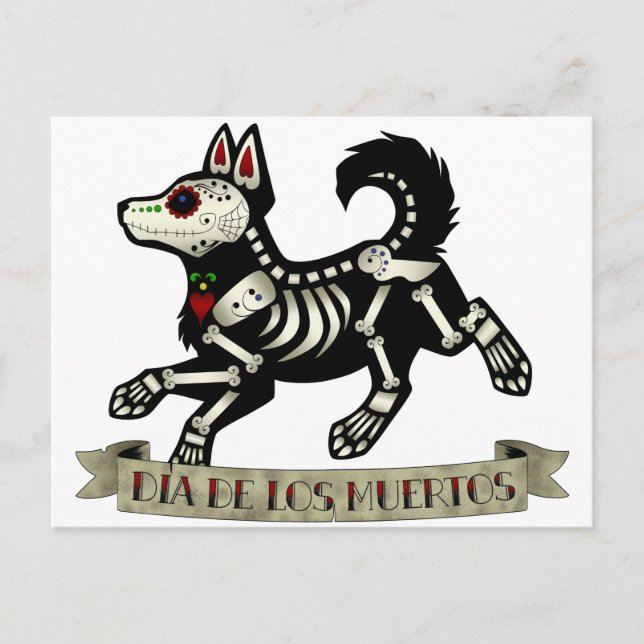 Postal Día de la Cachorra Muerta (Anverso)