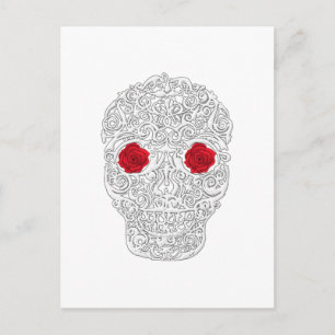 Postal Día de la Calavera Muerta