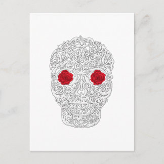 Postal Día de la Calavera Muerta
