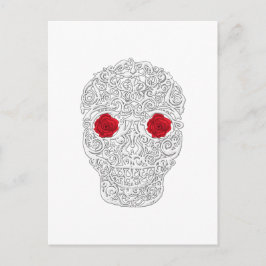 Postal Día de la Calavera Muerta