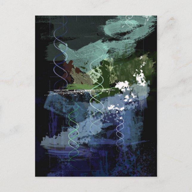 Postal Día de la Génesis 5: Criaturas (Anverso)