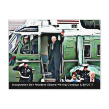 Día de la Inauguración Presidente Obama y Donald T