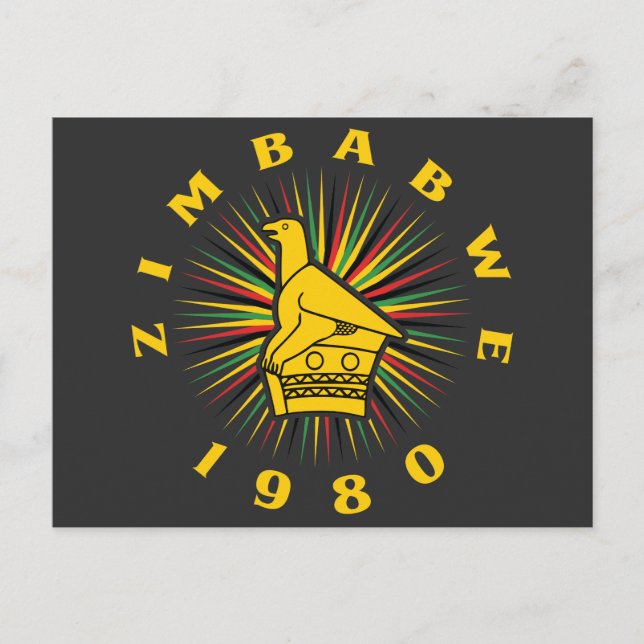 Postal Día de la Independencia de Zimbabue (Anverso)
