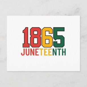 POSTAL DÍA DE LA LIBERACIÓN DE LOS ESCLAVOS