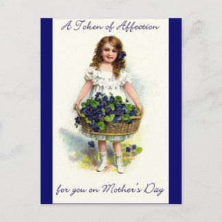 Postal Día de la Madre de época