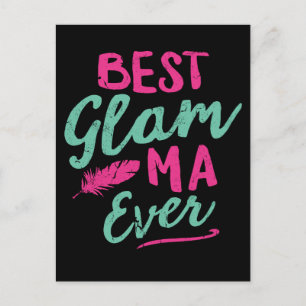Postal Día de la Madre de las Mamáes Glam