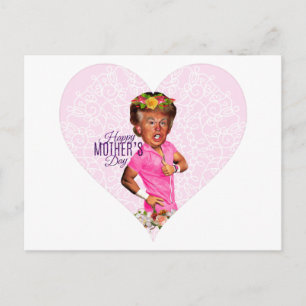 Postal Día de la Madre donald trump