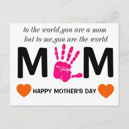 Postal Día de la Madre Imprimible