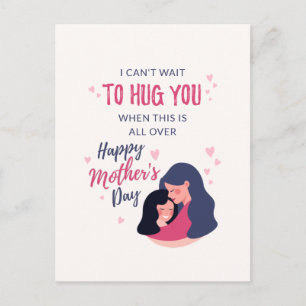 Postal Día de la Madre Personalizado Distancia Social