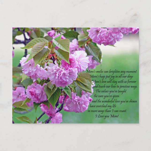 Postal Día de la Madre, te amo (Anverso)