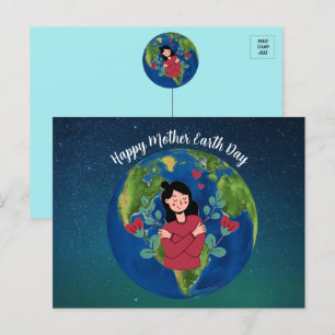 Postal Día de la Madre Tierra 22 de abril