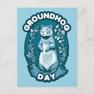 Postal Día de la Marmota