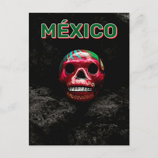 Postal Día De La Muerte En México (Anverso)