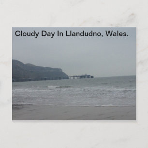 Postal Día De La Nutrición En Llandudno, Gales.