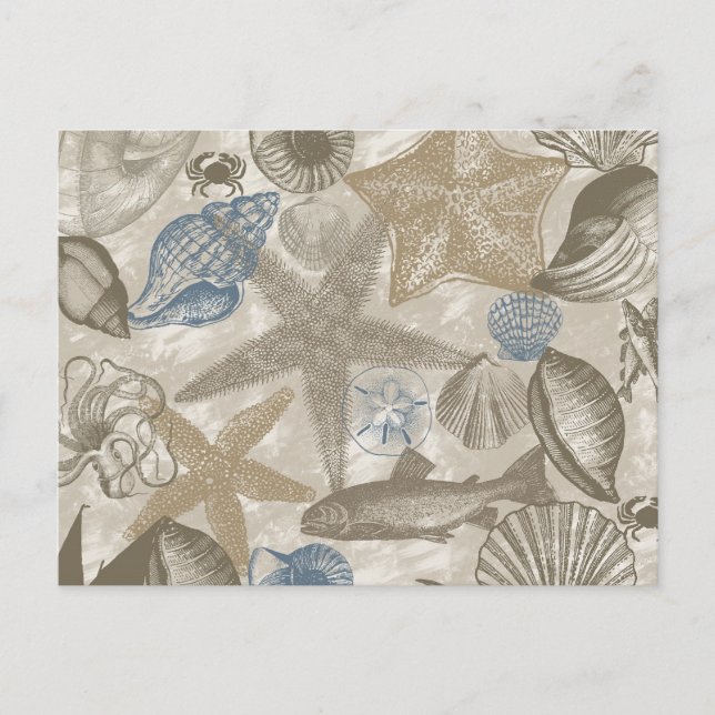 Postal Día de la playa (Anverso)