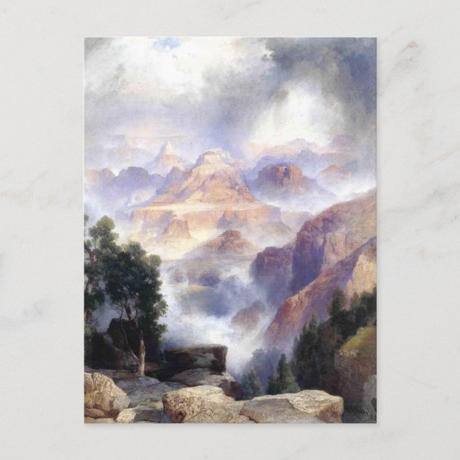 Postal Día de la Sombra, Gran Cañón - 1919 (Anverso)