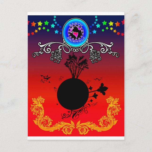 Postal Día de la Tierra (Anverso)