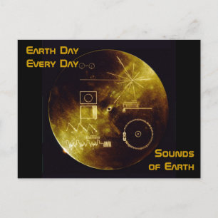 Postal Día de la Tierra 2012 - Disco de oro Sonidos de la