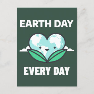 Postal Día de la Tierra todos los días