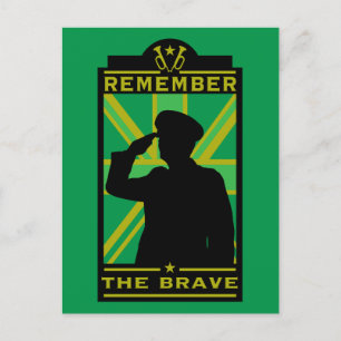 Postal Día de las Fuerzas Armadas Británicas