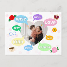 Día de las Madres Nubes de Palabras Foto Mejor Mam