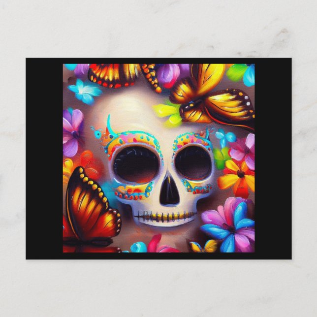 Postal Día de las mariposas muertas 1 (Anverso)