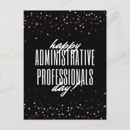 Postal Día de las Profesionales Administrativas