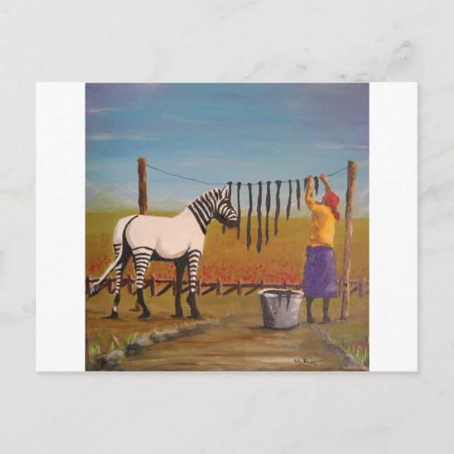 Postal Día de lavado (Anverso)