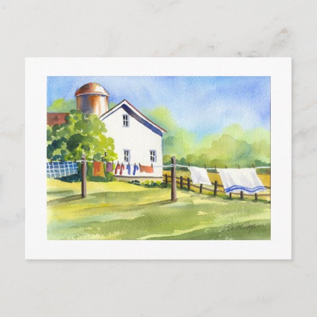 Postal Día de lavado de país (Anverso)