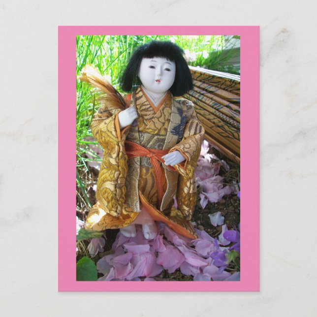 Postal Día de los chicas (Anverso)