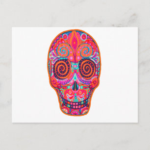 Postal día de los muertos